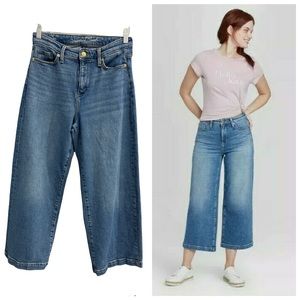Universal Thread Highest Rise Wide Leg Crop Jeans